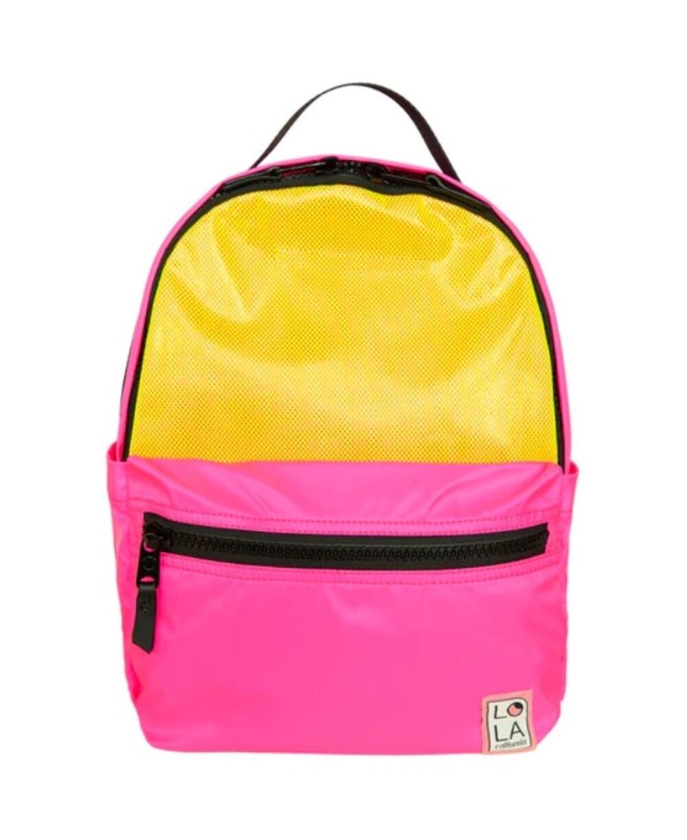 LOLA CALIFORNIA Neon Carnival Starchild Medium Backpack - Multi Neon